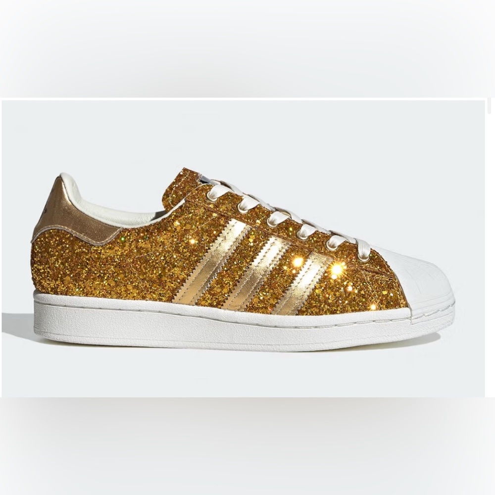Limited Adidas 24k Real Gold Sneakers 6